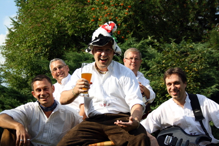 Original Oktoberfest Bild draussen